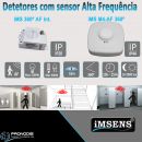 Gama de detetores com sensor Alta Frequ&Ecirc;ncia da iMSENS