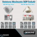 Gama de detetores "Plano" de movimento da nossa marca iMSENS