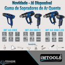 Gama de Sopradores de Ar Quente da marca iMTOOLS
