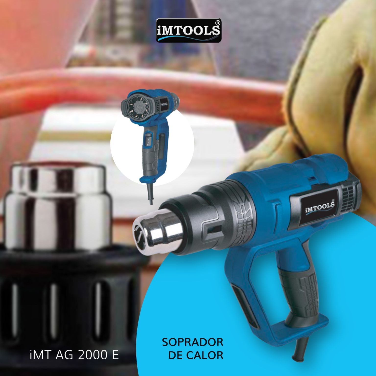 iMT AG 2000 E - 072198 = Pot&ecirc;ncia e precis&atilde;o na palma da m&atilde;o…